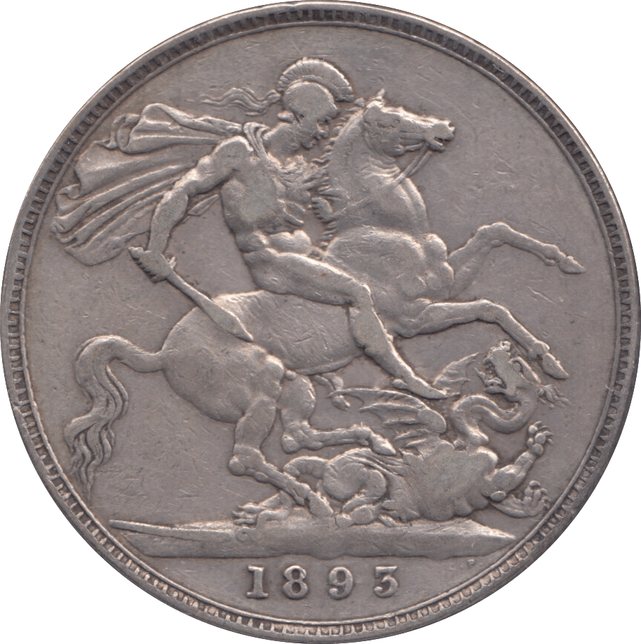 1893 CROWN ( GF ) - CROWN - Cambridgeshire Coins