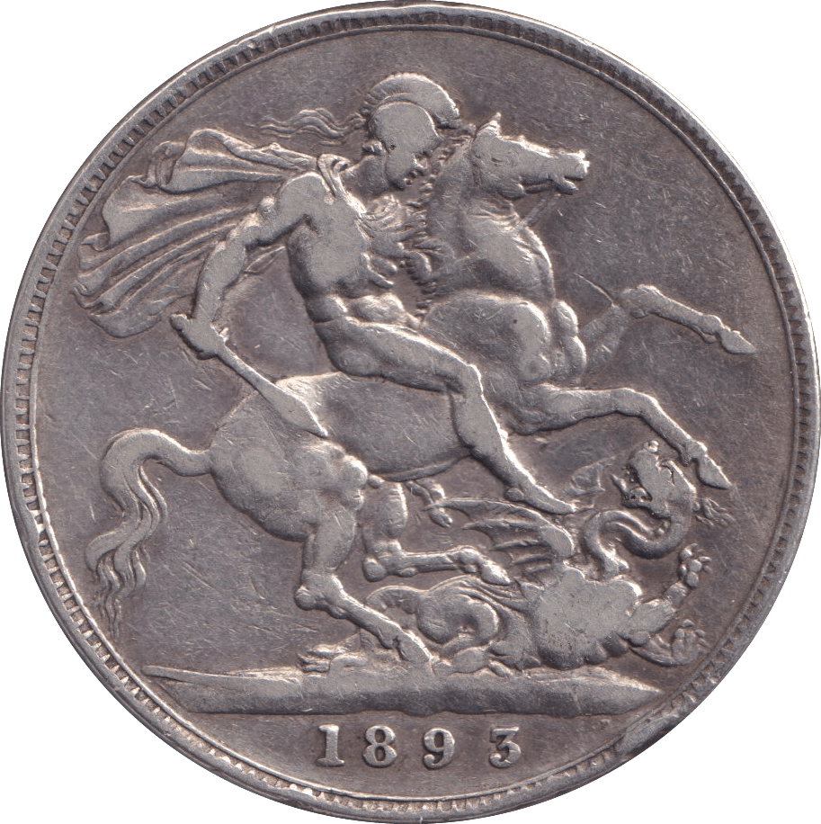 1893 CROWN ( GF ) - CROWN - Cambridgeshire Coins