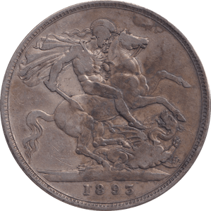 1893 CROWN ( GF ) - CROWN - Cambridgeshire Coins