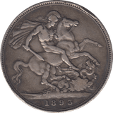 1893 CROWN ( GF ) - CROWN - Cambridgeshire Coins