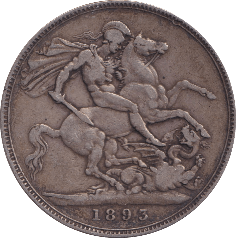 1893 CROWN ( GF ) - FLORIN - Cambridgeshire Coins