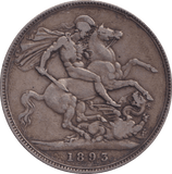 1893 CROWN ( GF ) - FLORIN - Cambridgeshire Coins
