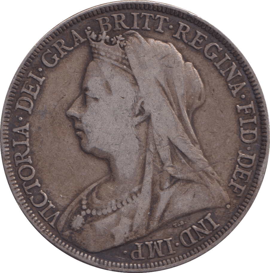 1893 CROWN ( GF ) - FLORIN - Cambridgeshire Coins