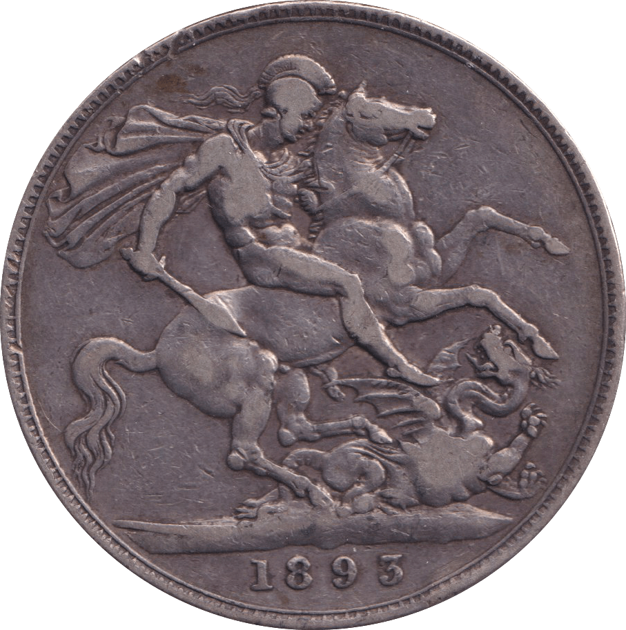 1893 CROWN ( GF ) - FLORIN - Cambridgeshire Coins