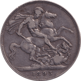 1893 CROWN ( GF ) - FLORIN - Cambridgeshire Coins