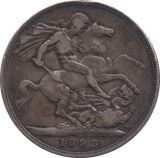 1893 CROWN ( GF ) LVI - CROWN - Cambridgeshire Coins