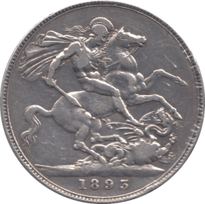 1893 CROWN ( GF ) LVI - Crown - Cambridgeshire Coins