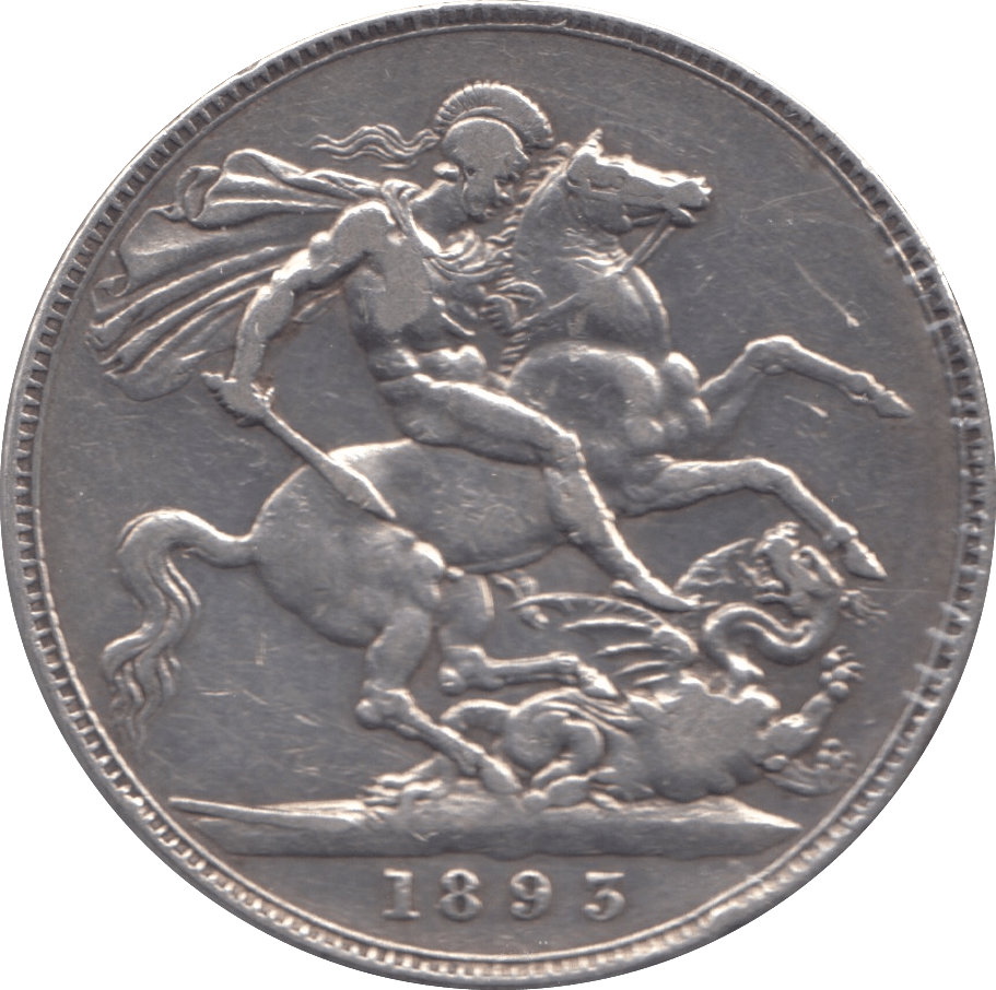 1893 CROWN ( GF ) LVI - Crown - Cambridgeshire Coins