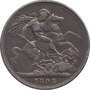 1893 CROWN ( GF ) LVII - CROWN - Cambridgeshire Coins
