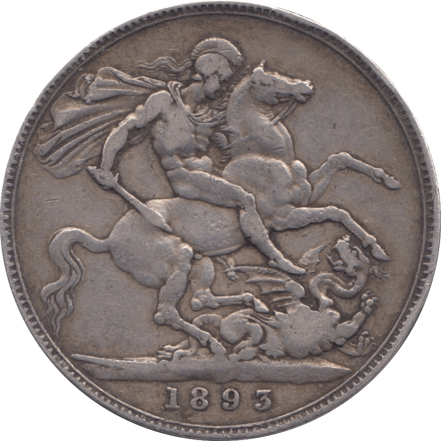 1893 CROWN ( GF ) - WORLD COINS - Cambridgeshire Coins