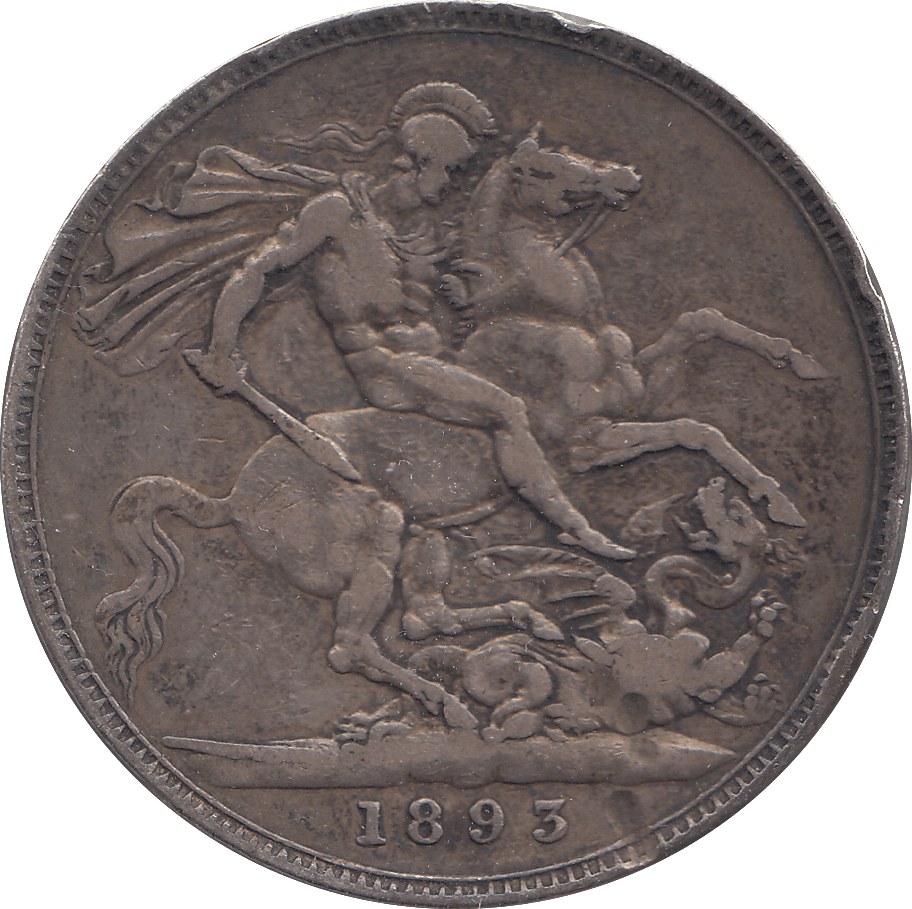 1893 CROWN ( GF ) - WORLD COINS - Cambridgeshire Coins