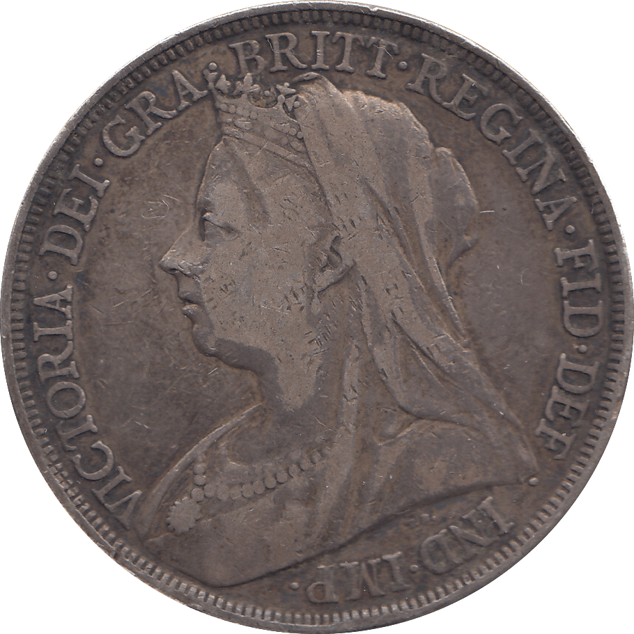 1893 CROWN ( GF ) - WORLD COINS - Cambridgeshire Coins
