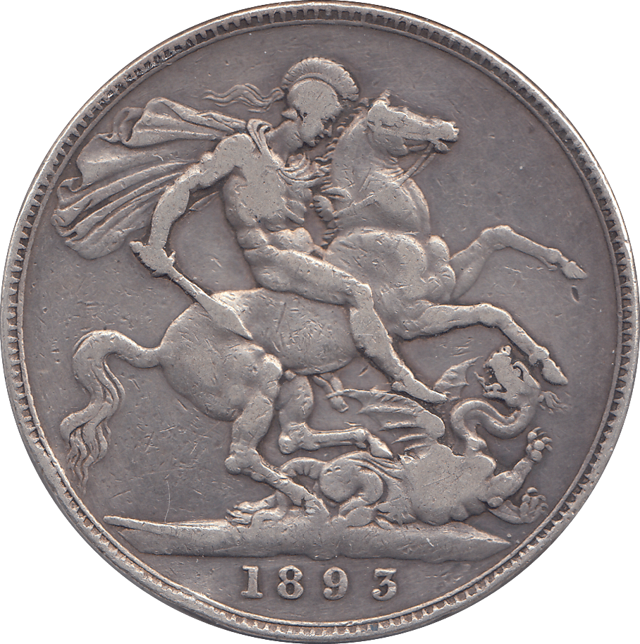 1893 CROWN (GF) - CROWN - Cambridgeshire Coins