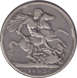 1893 CROWN (GF) - CROWN - Cambridgeshire Coins