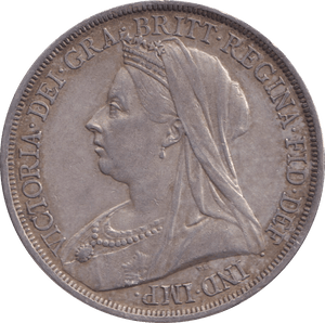 1893 CROWN ( GVF ) - CROWN - Cambridgeshire Coins