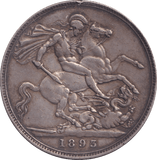 1893 CROWN ( GVF ) - Crown - Cambridgeshire Coins