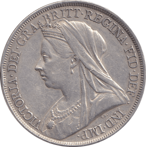 1893 CROWN ( GVF ) - CROWN - Cambridgeshire Coins