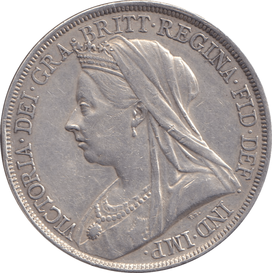 1893 CROWN ( GVF ) - CROWN - Cambridgeshire Coins