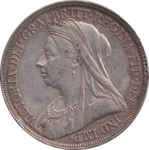 1893 CROWN ( GVF ) - CROWN - Cambridgeshire Coins