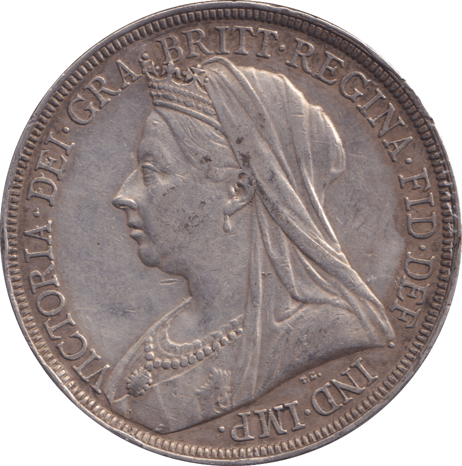 1893 CROWN ( GVF ) - CROWN - Cambridgeshire Coins