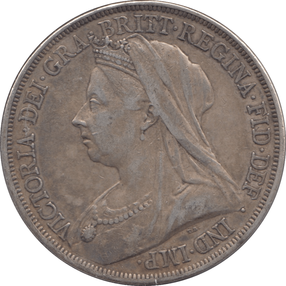 1893 CROWN ( GVF ) - CROWN - Cambridgeshire Coins