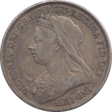 1893 CROWN ( GVF ) - CROWN - Cambridgeshire Coins