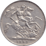 1893 CROWN ( GVF ) - CROWN - Cambridgeshire Coins