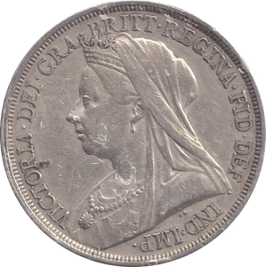 1893 CROWN ( GVF ) - CROWN - Cambridgeshire Coins