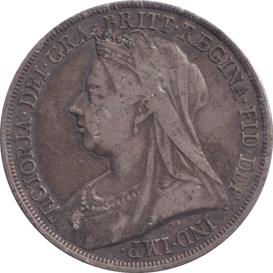 1893 CROWN LVI 7 ( GF ) - CROWN - Cambridgeshire Coins