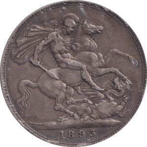 1893 CROWN LVI 7 ( GF ) - CROWN - Cambridgeshire Coins