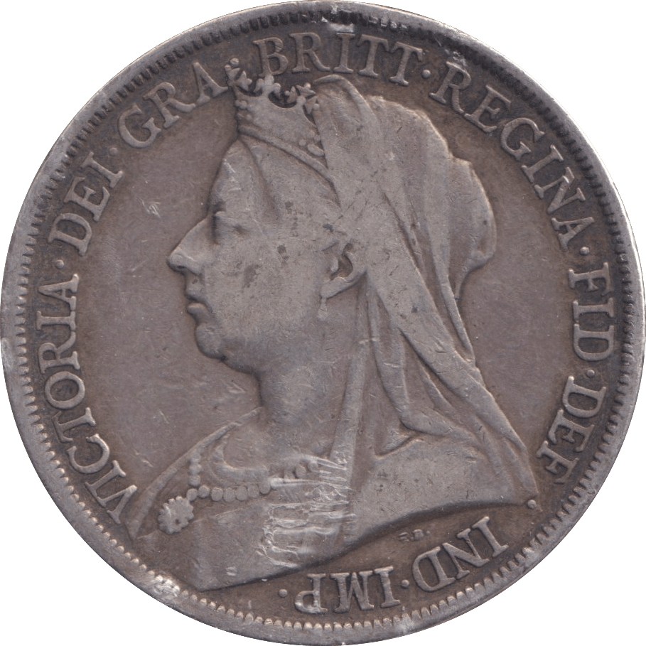 1893 CROWN LVI D ( GF ) - CROWN - Cambridgeshire Coins