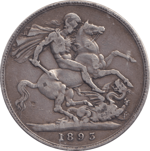 1893 CROWN LVI D ( GF ) - CROWN - Cambridgeshire Coins