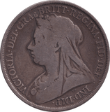 1893 CROWN ( NF ) - CROWN - Cambridgeshire Coins