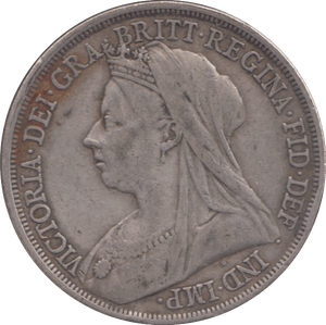 1893 CROWN ( VF ) - CROWN - Cambridgeshire Coins