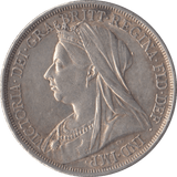 1893 CROWN ( VF ) - CROWN - Cambridgeshire Coins