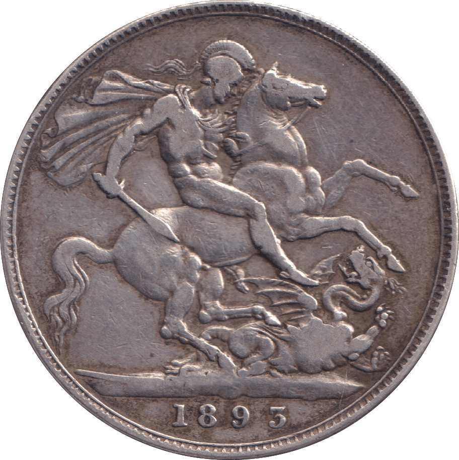 1893 CROWN ( VF ) - CROWN - Cambridgeshire Coins