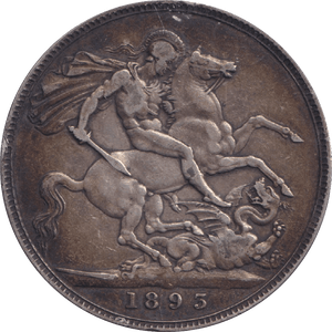 1893 CROWN ( VF ) - CROWN - Cambridgeshire Coins