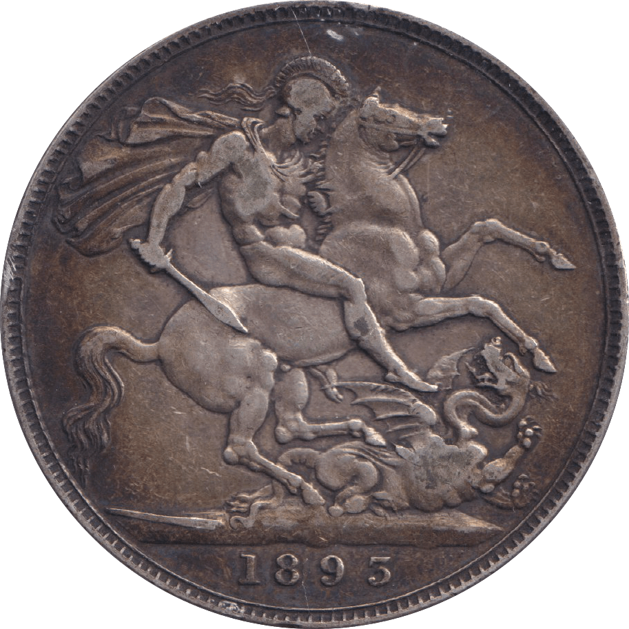 1893 CROWN ( VF ) - CROWN - Cambridgeshire Coins