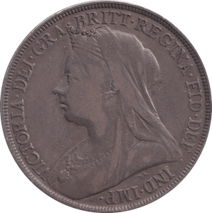 1893 CROWN ( VF ) - CROWN - Cambridgeshire Coins