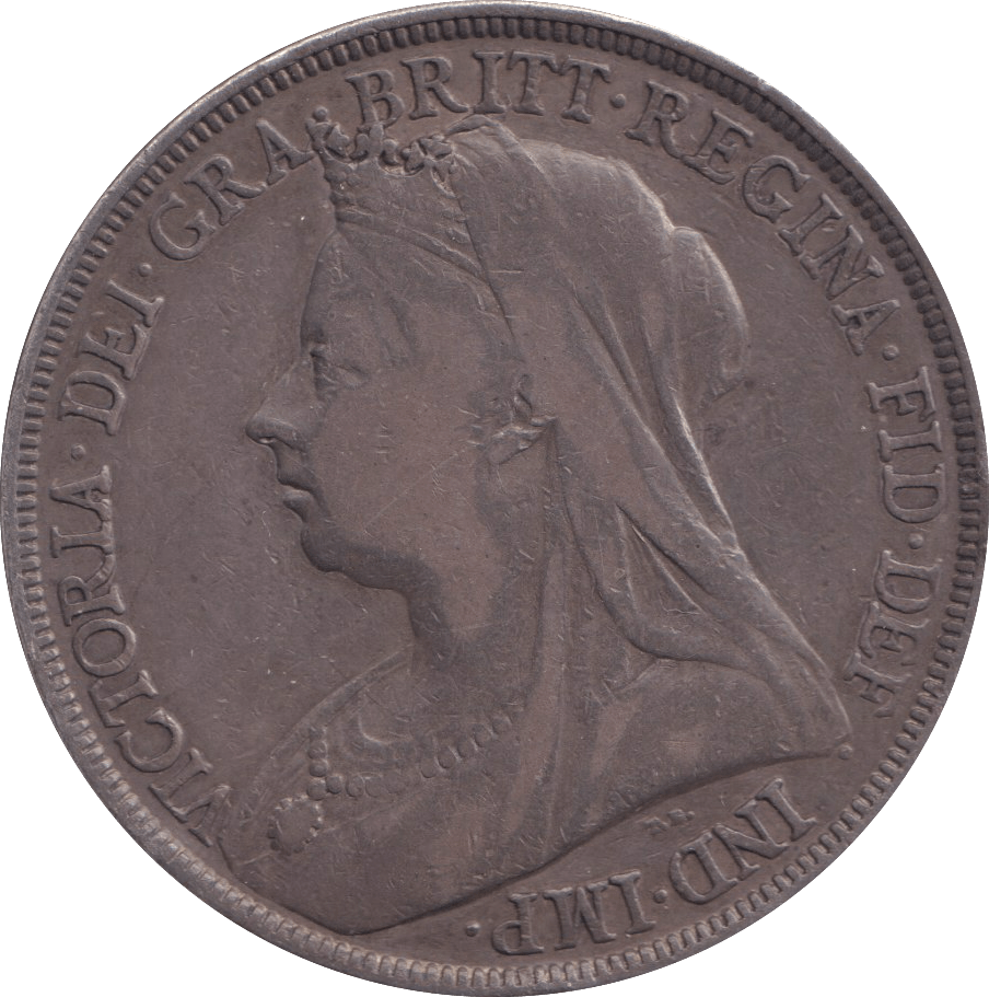 1893 CROWN ( VF ) - CROWN - Cambridgeshire Coins