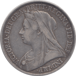 1893 CROWN ( VF ) - CROWN - Cambridgeshire Coins