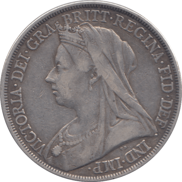 1893 CROWN ( VF ) - CROWN - Cambridgeshire Coins