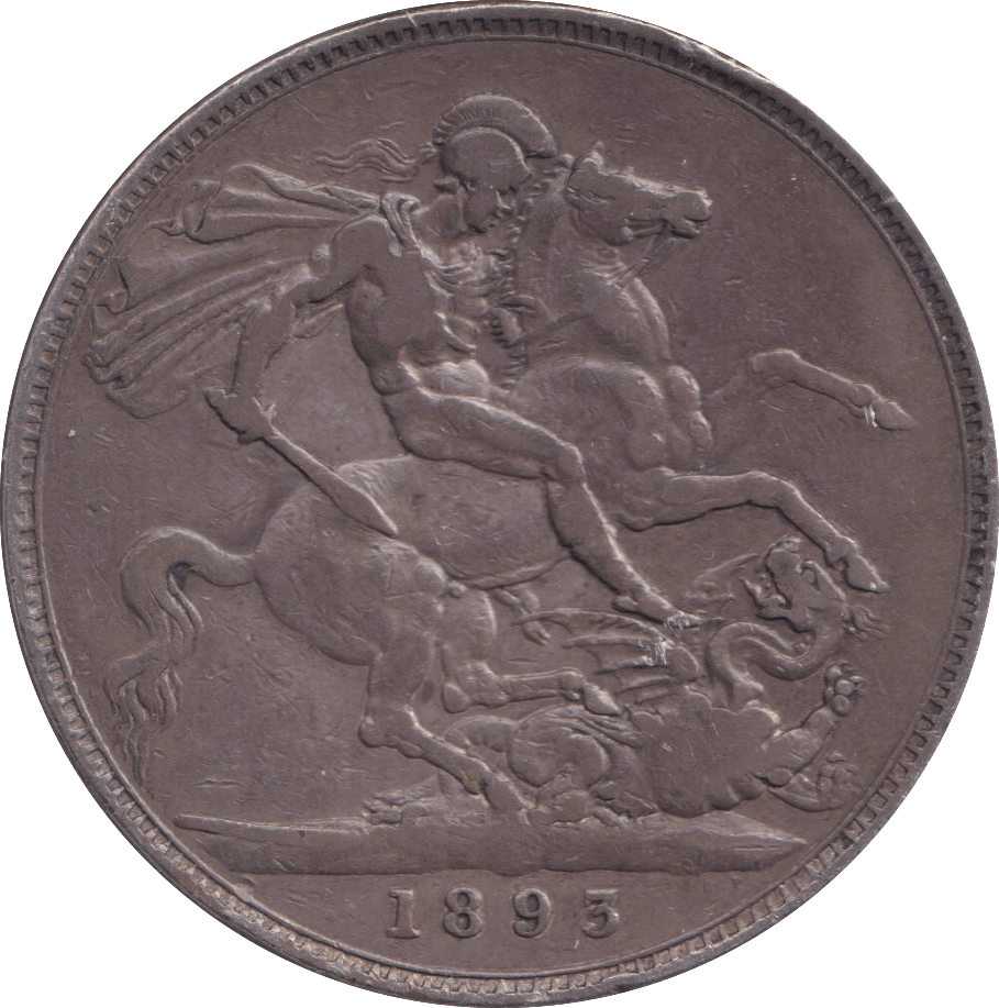 1893 CROWN ( VF ) - CROWN - Cambridgeshire Coins