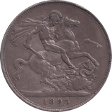 1893 CROWN ( VF ) - CROWN - Cambridgeshire Coins