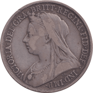 1893 CROWN ( VF ) - Crown - Cambridgeshire Coins