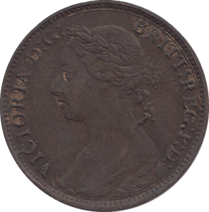 1893 FARTHING ( AUNC ) - FARTHING - Cambridgeshire Coins