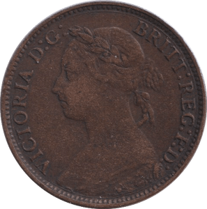 1893 FARTHING ( EF ) - FARTHING - Cambridgeshire Coins