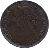 1893 FARTHING ( EF ) - Farthing - Cambridgeshire Coins