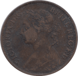 1893 FARTHING ( FINE ) - Farthing - Cambridgeshire Coins