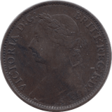 1893 FARTHING ( FINE ) - Farthing - Cambridgeshire Coins